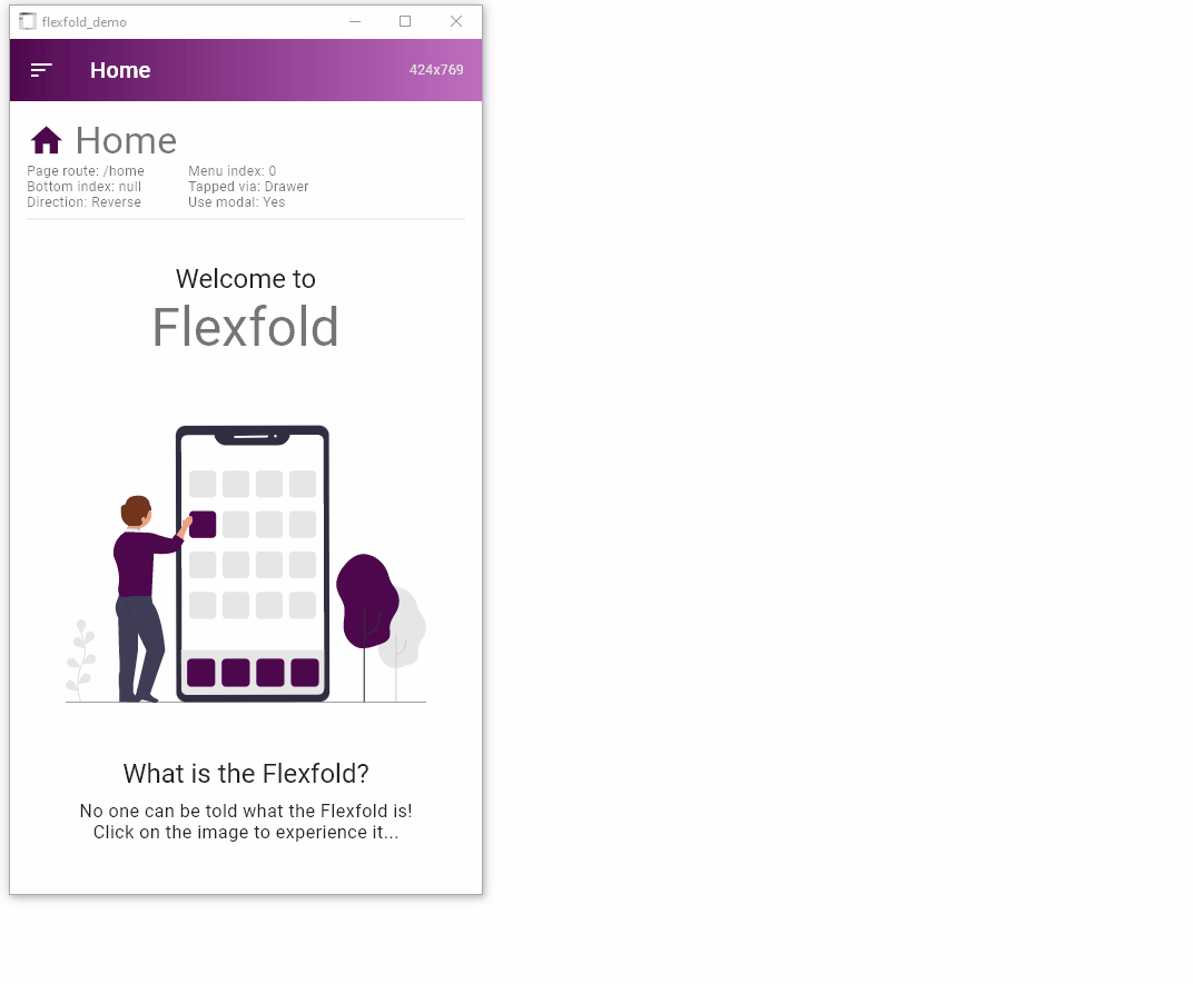 Crazy Animated Flexfold